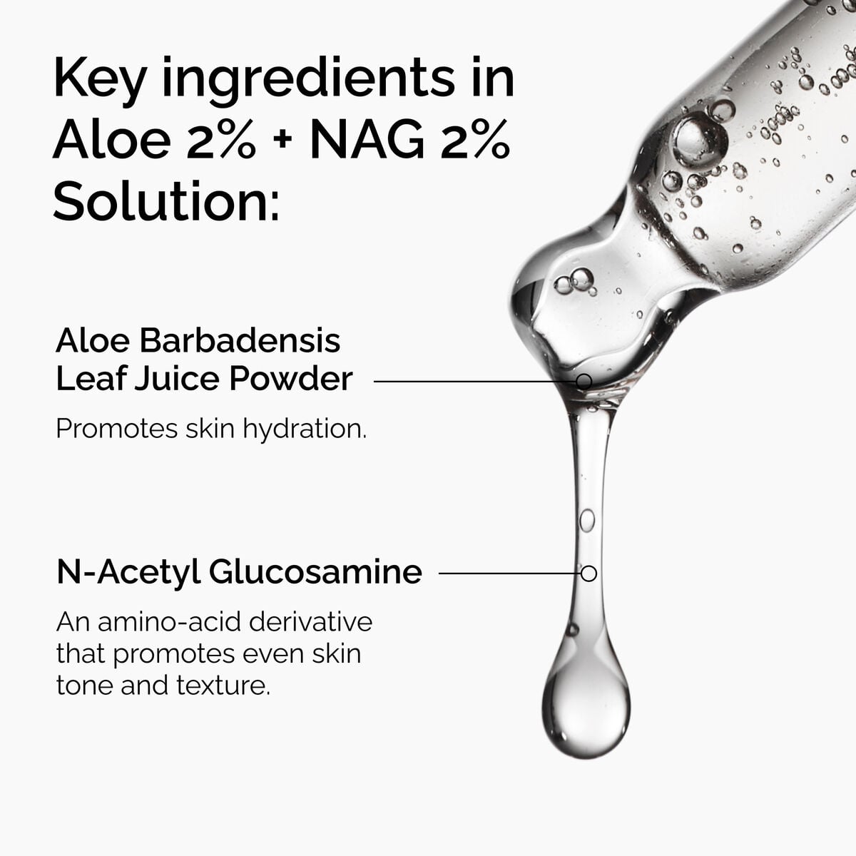 Aloe 2% + NAG 2% Solution - Gentle Reset