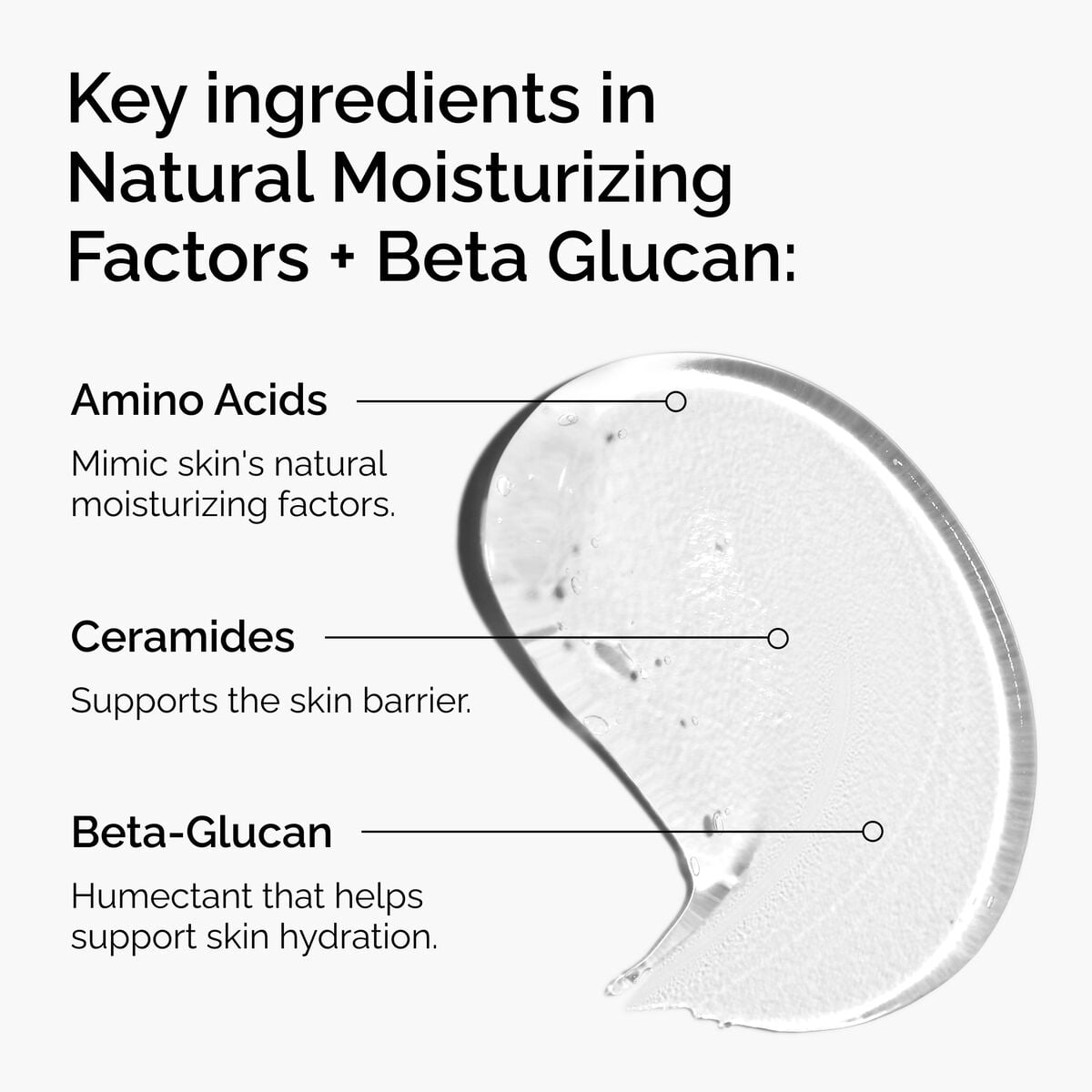 Natural Moisturizing Factors + Beta Glucan - Clear Balance