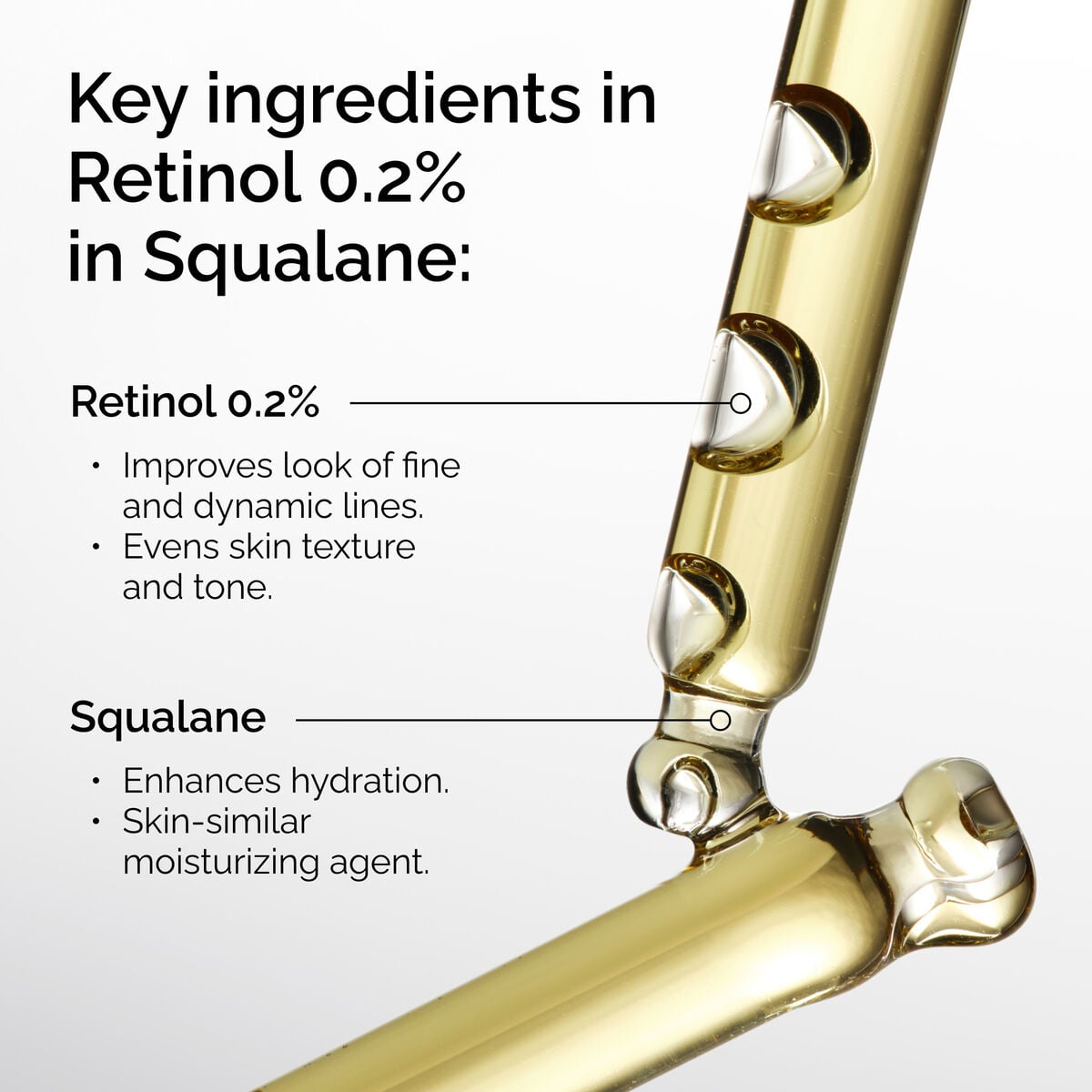Retinol 0.2% in Squalane - Smooth Support