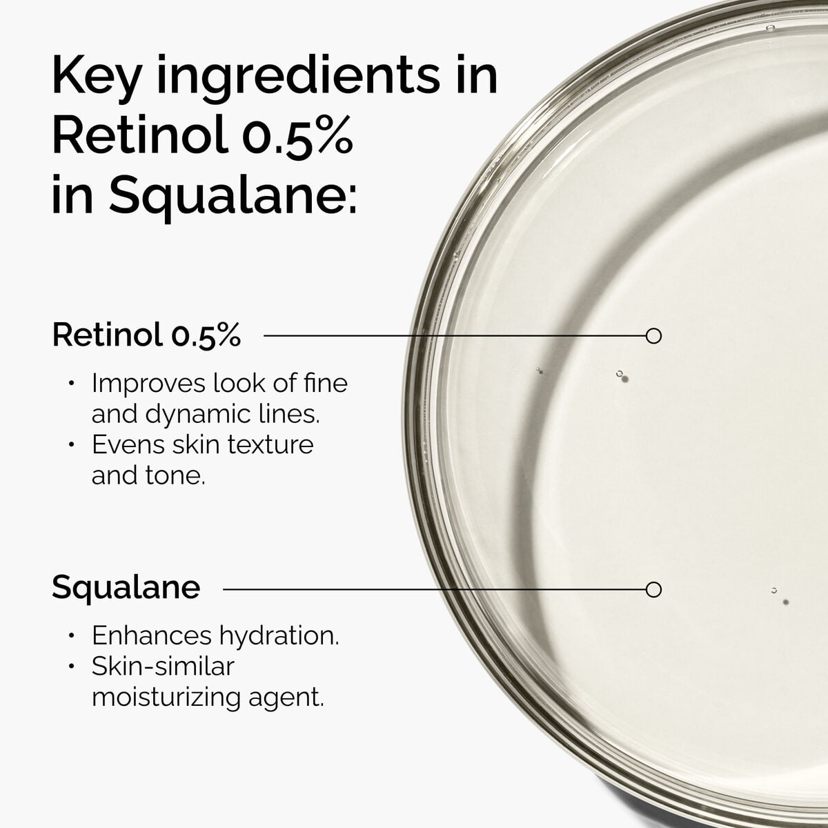 Retinol 0.5% in Squalane - Soft Support