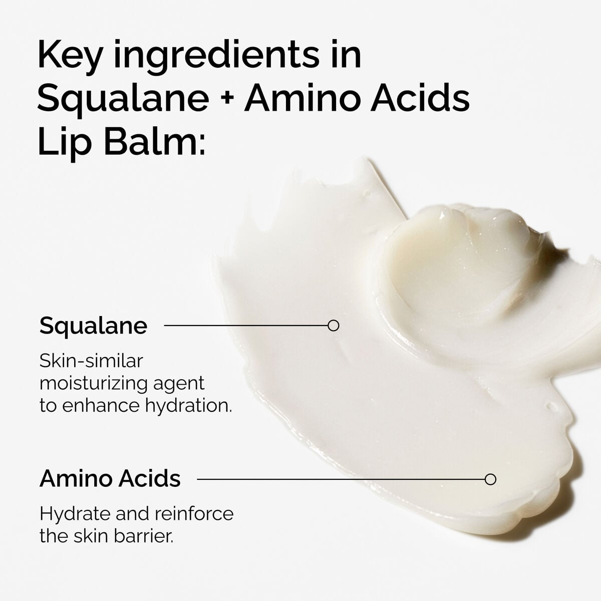 Squalane + Amino Acids Lip Balm - Fresh Tint