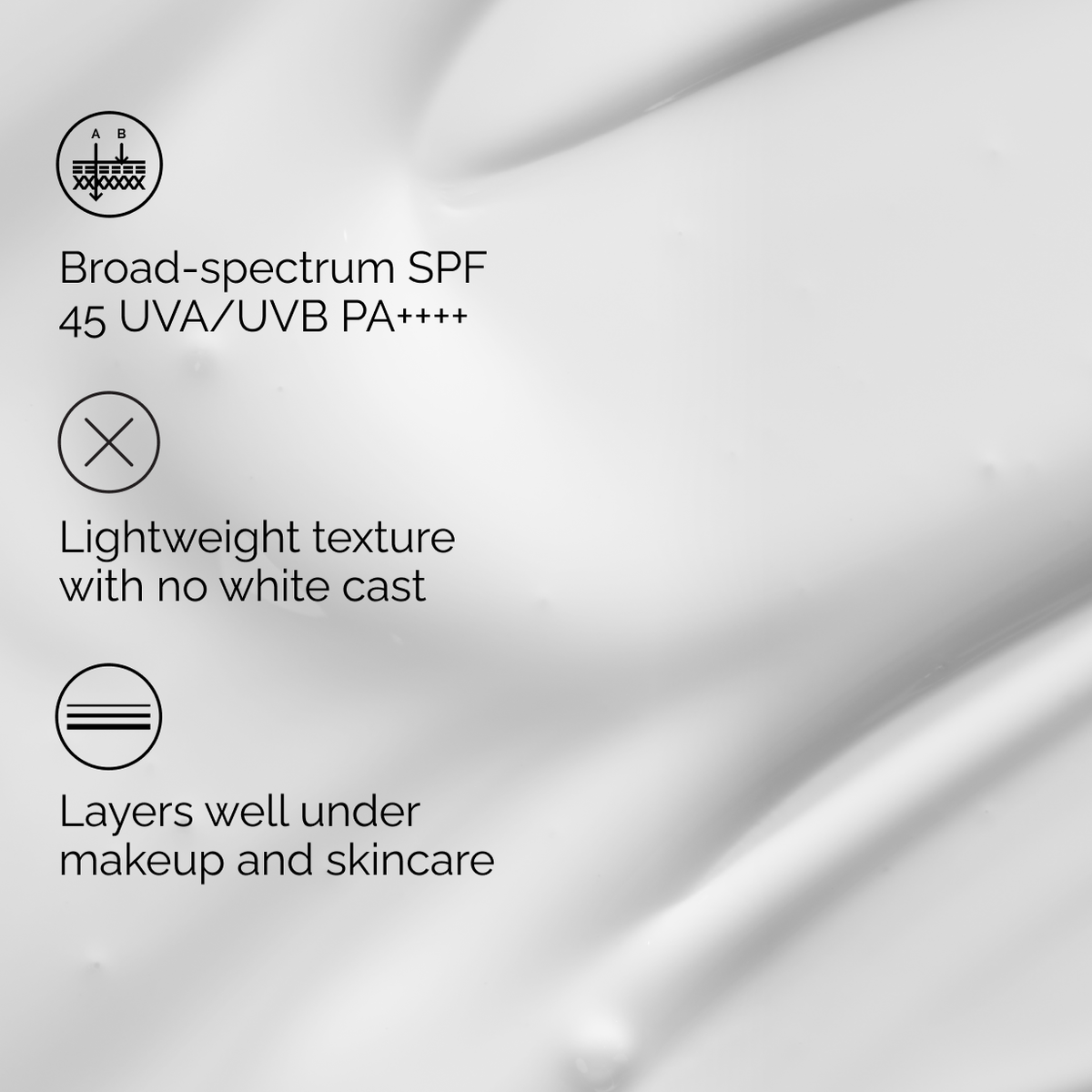 UV Filters SPF 45 Serum - Classic Notes